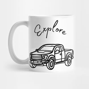 Truck - Explore Mug